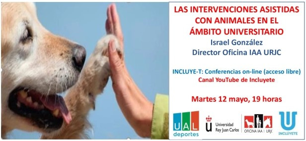 Conferencia Intervenciones Asistidas con Animales en el ámbito Universitario
