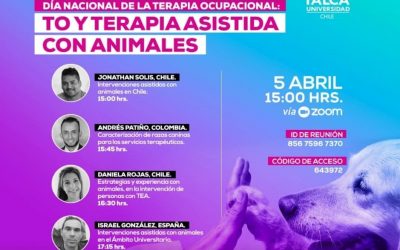 La Oficina de Intervención Asistida con Animales (OIAA) participó en la II Jornada del Día Nacional de la Terapia Ocupacional