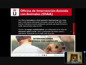 Israel González en la II Jornada del Dia Nacional de la Terapia Ocupacional