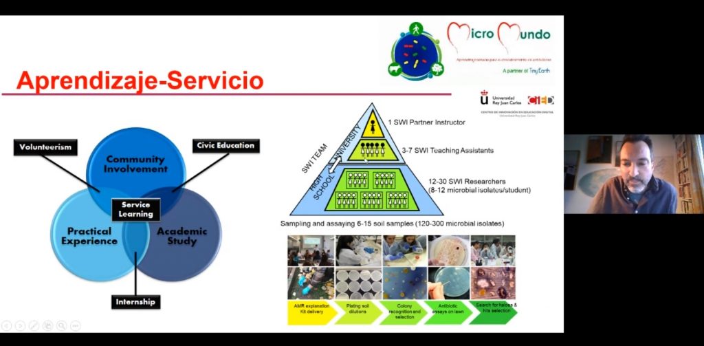 Ponente del Panel Experiencias de ApS como elemento de innovación docente