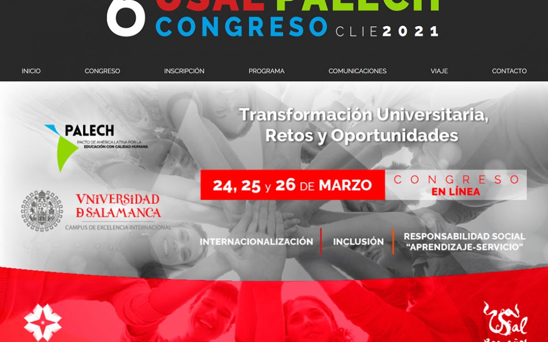 La Oficina Universitaria de Aprendizaje y Servicio muestra su trabajo en el 6º Congreso USAL-PALECH “CLIE2021”