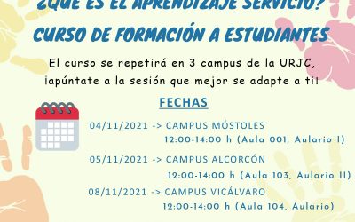 Curso de formación a estudiantes, ¿qué es el aprendizaje servicio?