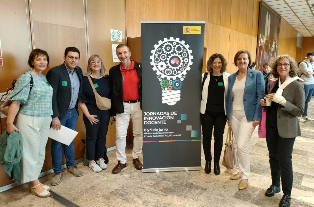 La Oficina U. de ApS acude a la Jornada de Innovación Docente del Ministerio de Universidades