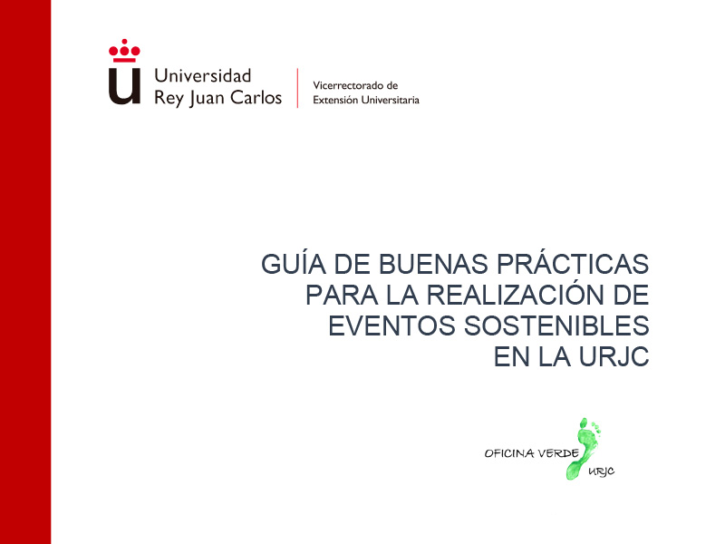 Guía de Buenas prácticas para la realización de eventos sostenibles 