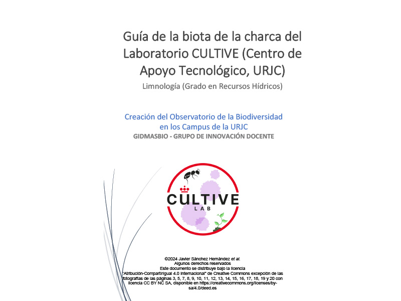 Guía de la biota charca 