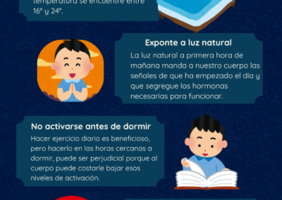 Infografía Higiene del Sueño