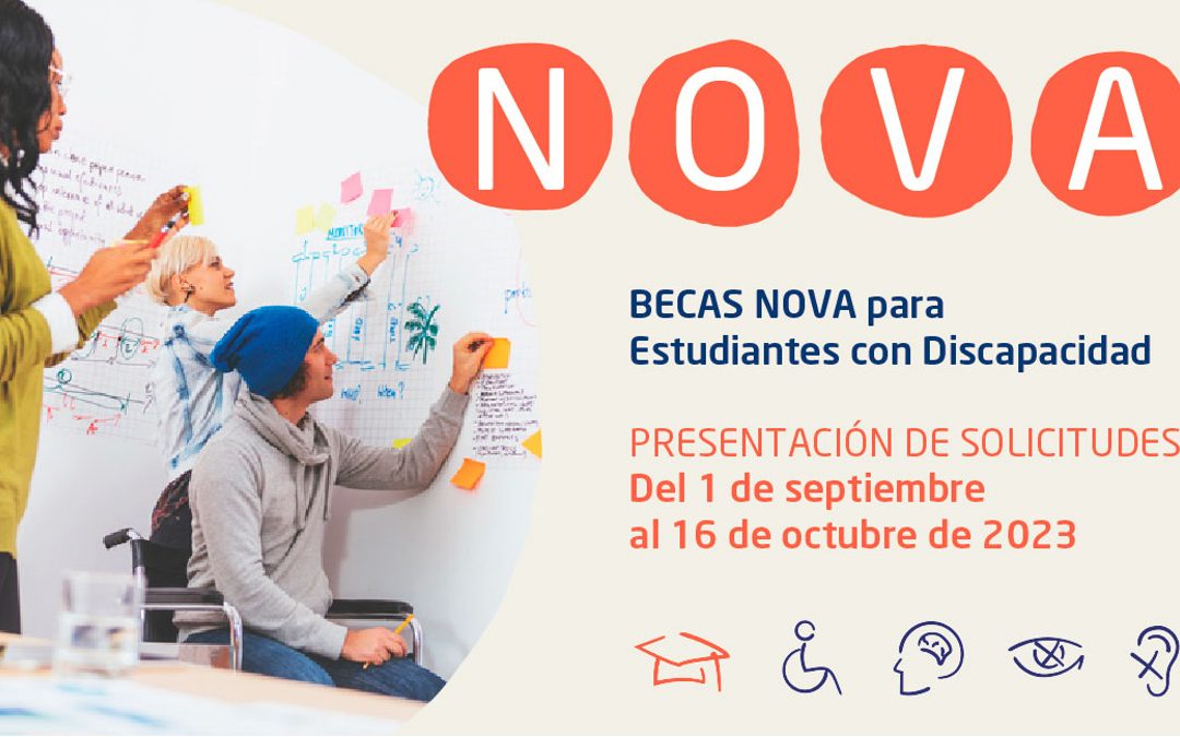 BECAS NOVA para estudiantes con discapacidad Fundación Prevent