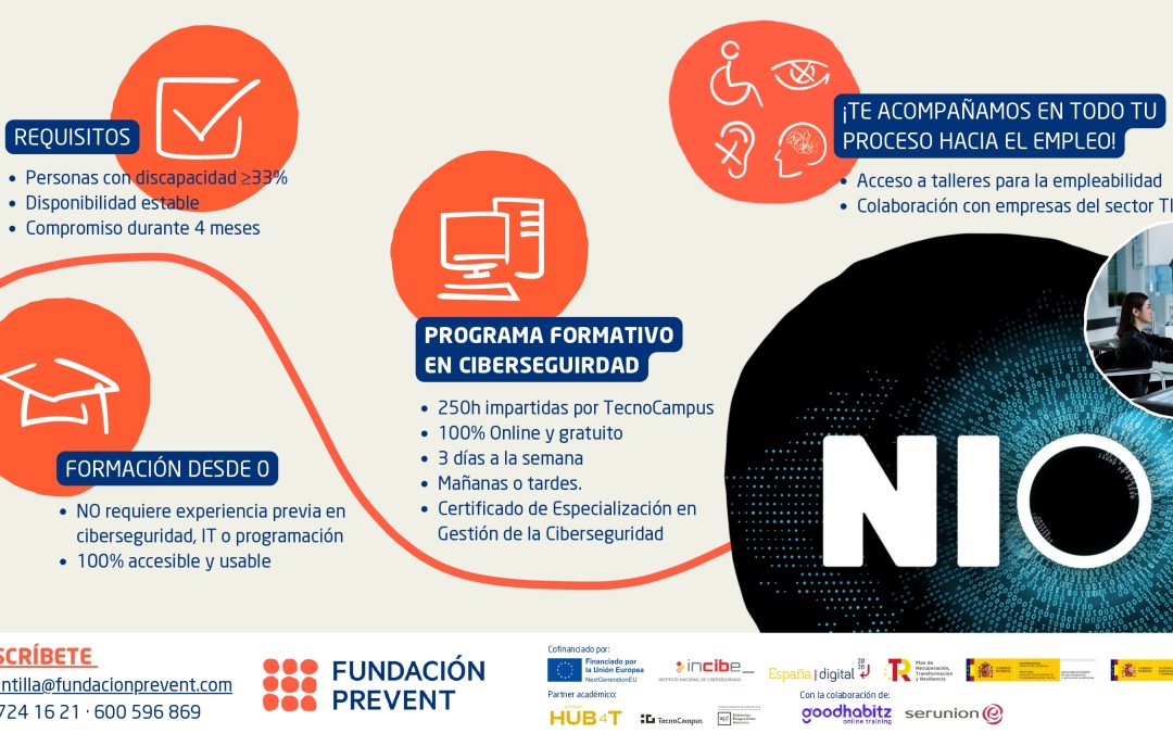 Formación en ciberseguridad: Programa NIO