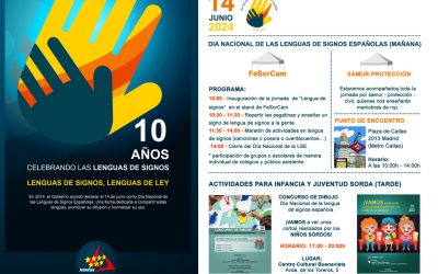 14 de junio. Día Nacional de las Lenguas de Signos Españolas