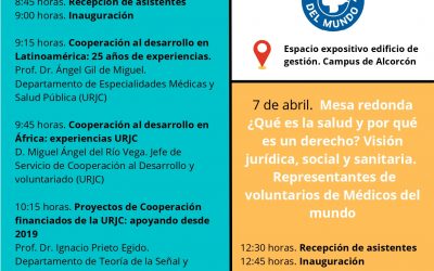 Jornada Cooperación al Desarrollo en la URJC – 25 años