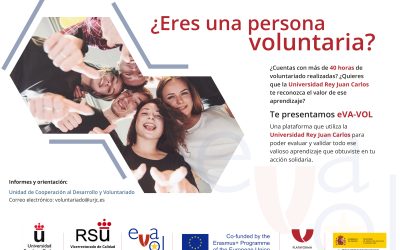 ¿Eres una persona voluntaria?