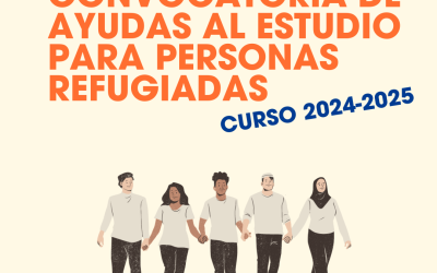 Nueva convocatoria ayudas al estudio para personas refugiadas