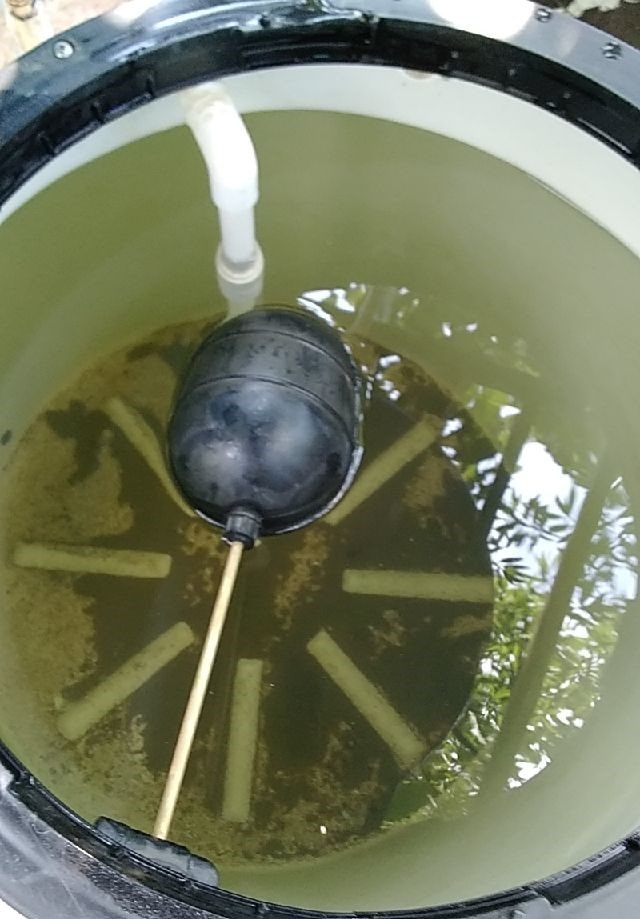 Agua bruta sin tratar