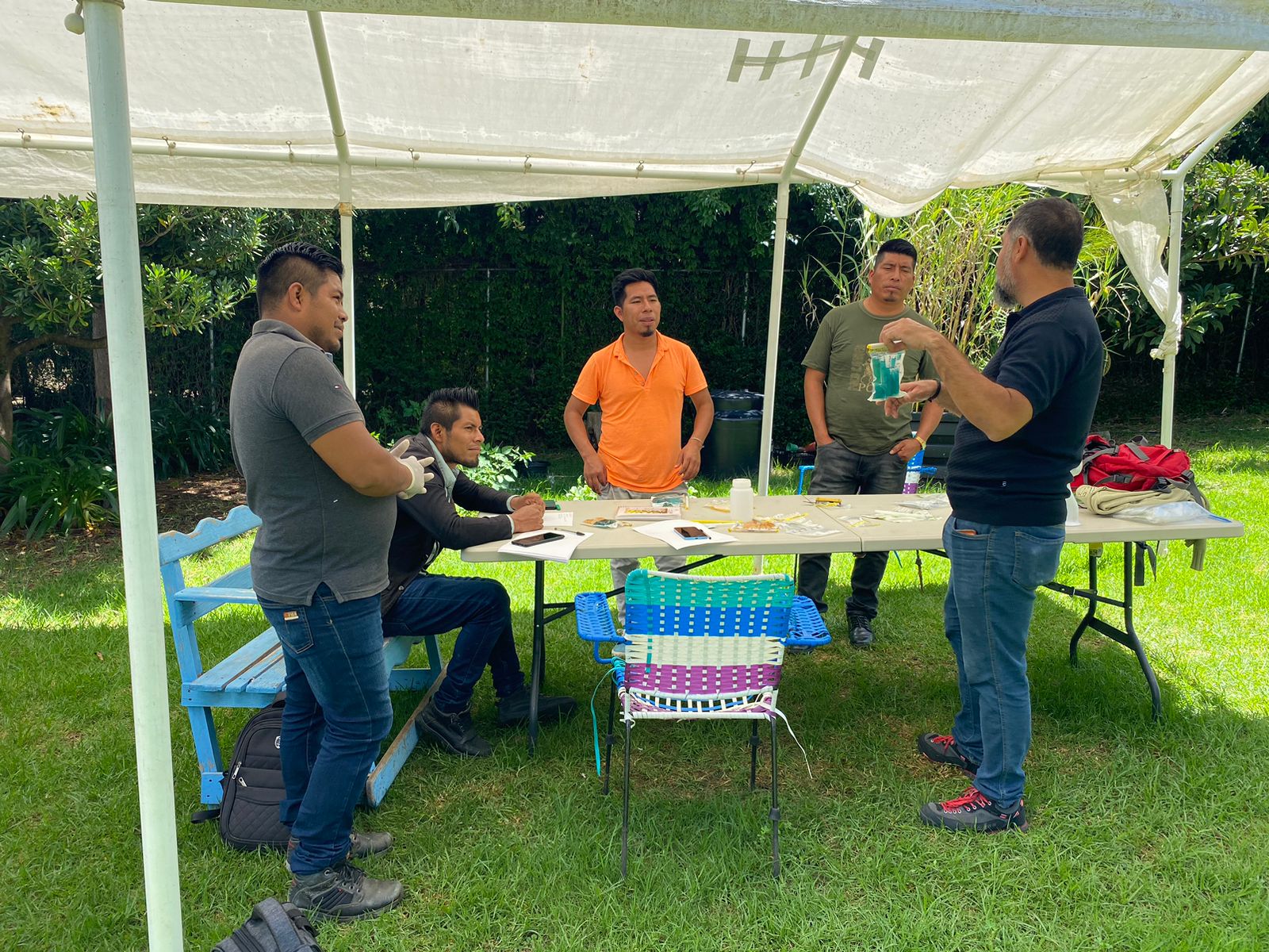 Taller de análisis del agua