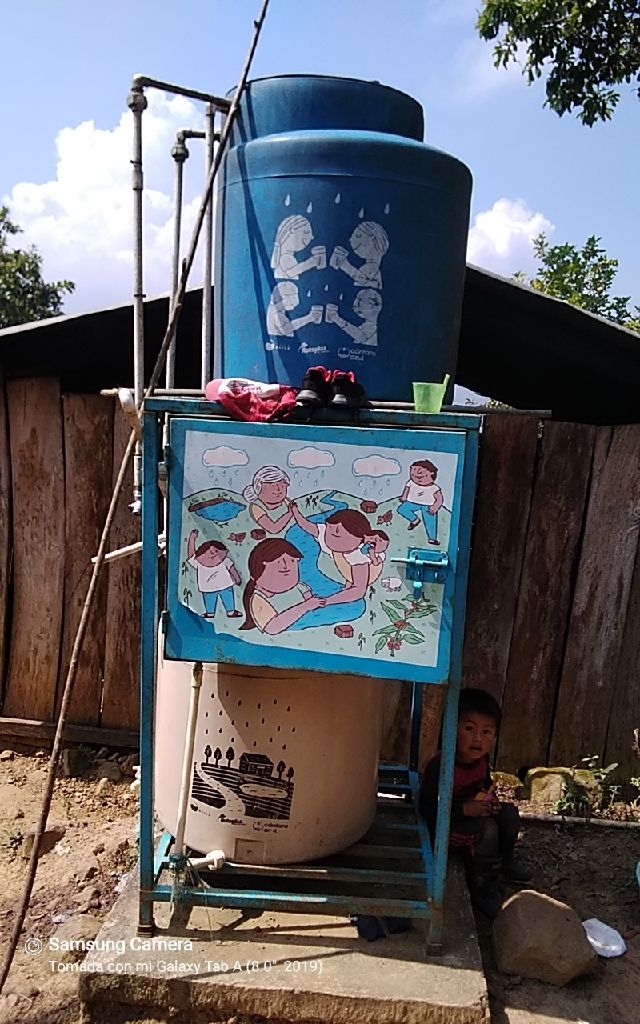 Sistema de potabilización de un hogar en Chenalhó