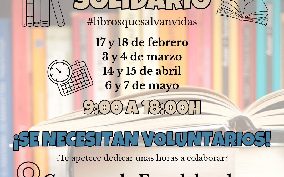 ¡MERCADILLO SOLIDARIO! FECHAS ACTUALIZADAS*