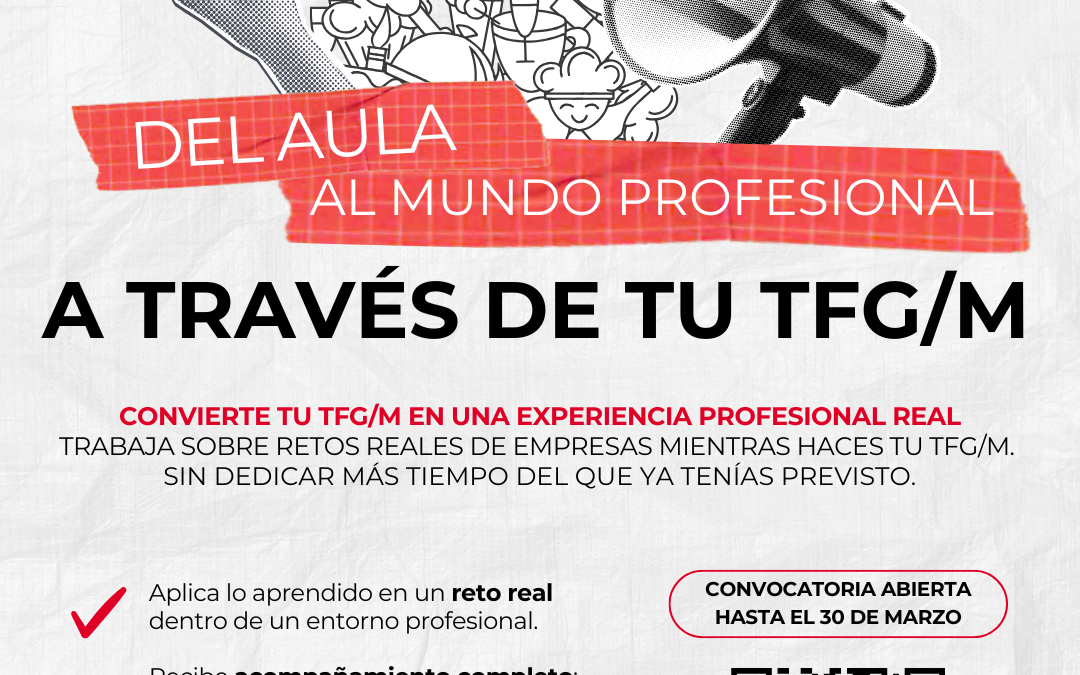 Abierto plazo de inscripción al programa TFG/M con empresas U4IMPACT