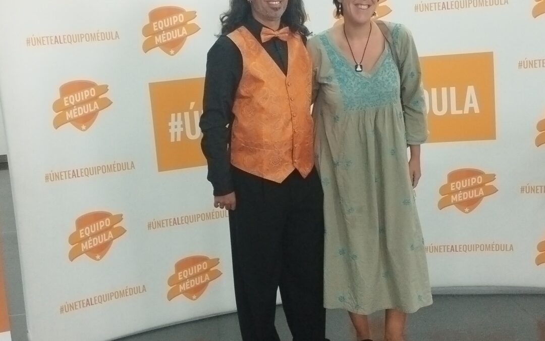 Laura Arroyo representa a la URJC en el Centro de Transfusión de la Comunidad de Madrid por el Día Mundial del Donante de Médula