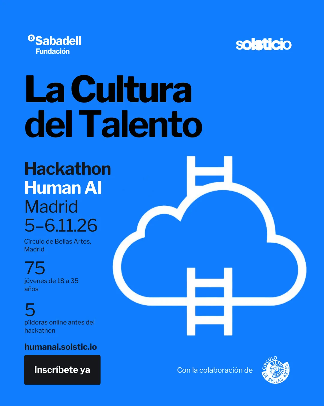 Formación práctica y Hackathon en IA con mentores de Fundación Banco Sabadell para tus estudiantes