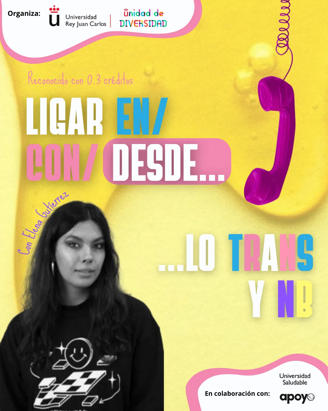 Ligar en/con/desde… lo trans y NB