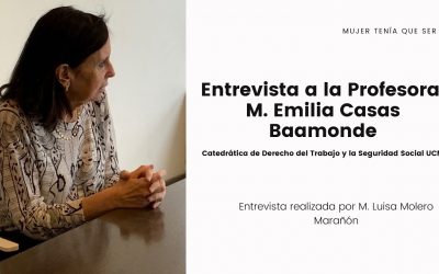 M. Emilia Casas Baamonde, primera catedrática de Derecho del Trabajo y Seguridad Social y primera mujer en presidir el Tribunal Constitucional, “ejercer la jurisdicción constitucional es un privilegio”