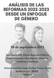 Análisis de las reformas 2022-2023 desde un enfoque de género
